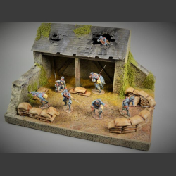 Old barn - diorama 