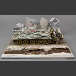 Winter- diorama 