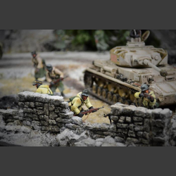 Winter landscape - diorama