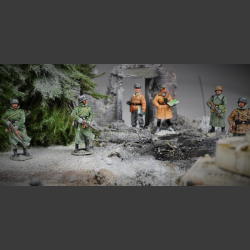 Winter landscape - diorama
