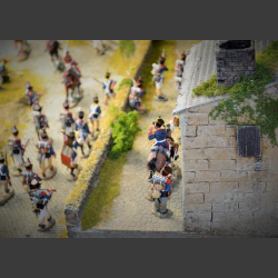 French church - diorama 