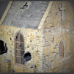 French church - diorama 