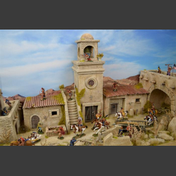 Los Pablo Mexican Village - Diorama