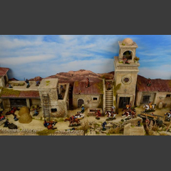 Los Pablo Mexican Village - Diorama