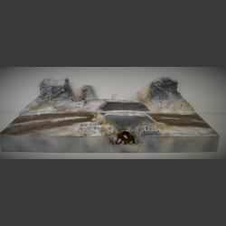Winter landscape - diorama