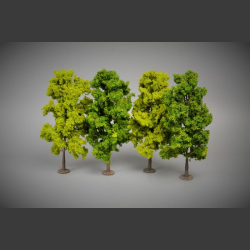 Leafy trees 