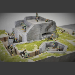 D-DAY Bunker - diorama  