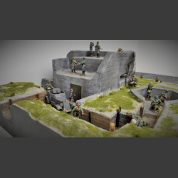 D-DAY Bunker - diorama  