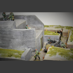 D-DAY Bunker - diorama  