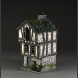 Medieval house on three floors