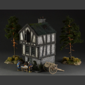 Medieval house on three floors