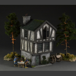 Medieval house on three floors