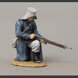 French Foreign Legionnaire - rifleman, kneeling loading his rifle