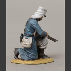 French Foreign Legionnaire - rifleman, kneeling loading his rifle