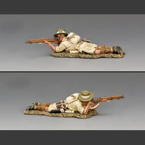 British / Gurkha Lying Prone firing Rifle