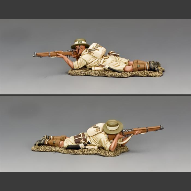British / Gurkha Lying Prone firing Rifle