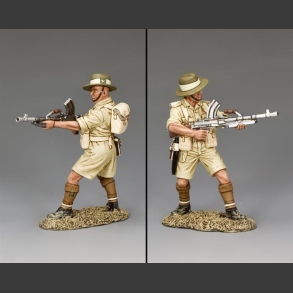 British / Gurkha firing Bren Gun