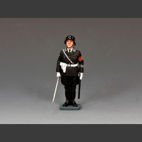 LAHSS Officer at Attention