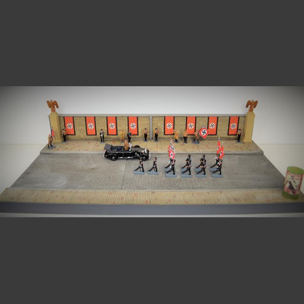 Nazi promenade - diorama 