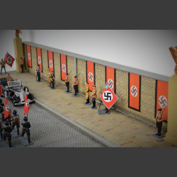 Nazi promenade - diorama 
