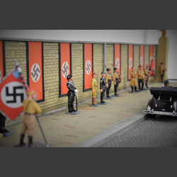 Nazi promenade - diorama 