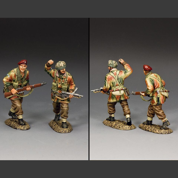 "Going Into The Attack" (set of 2)