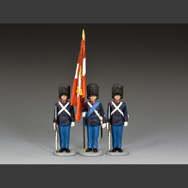 The Royal Life Guard "Parade with Flag"