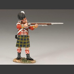 Gordon Highlanders Standing Firing