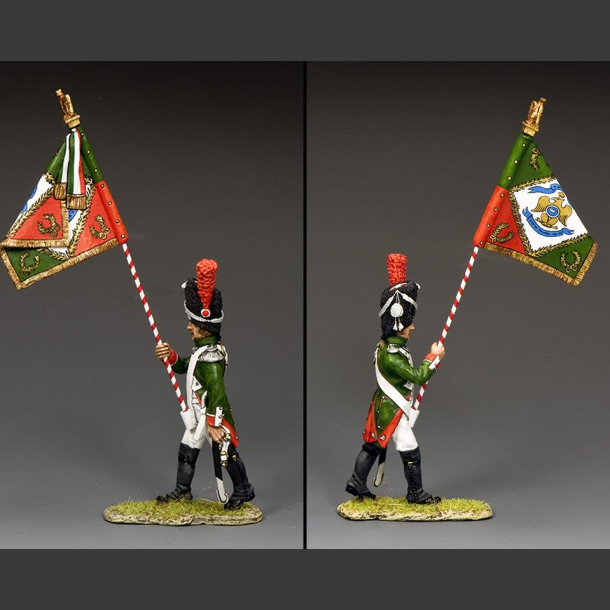  "Subaltern w/Regimental Colour"
