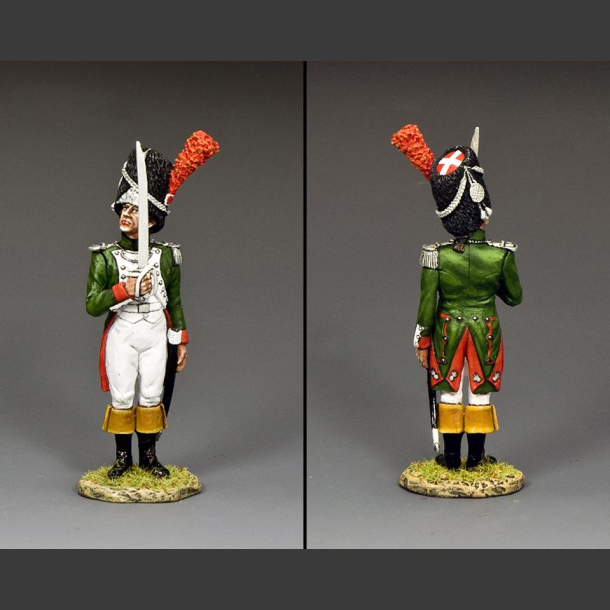"Grenadier Officer Saluting"