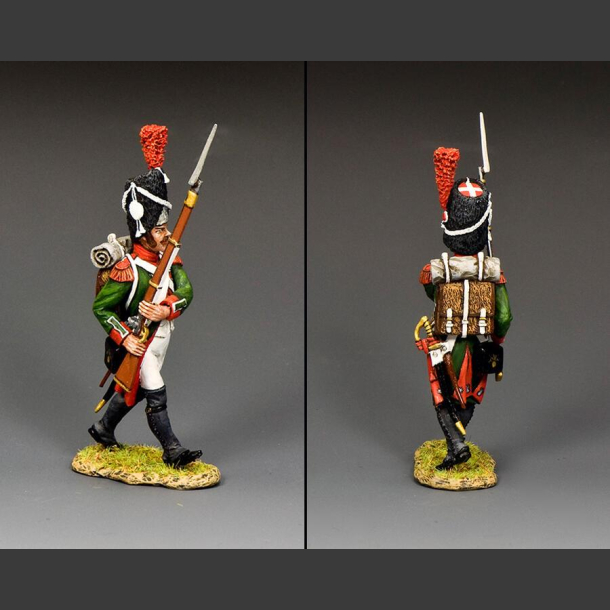"Italian Grenadier Marching to the front"