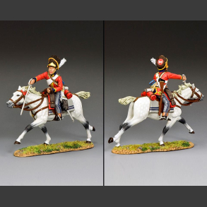 Scots Grey Charging w/Sabre Down