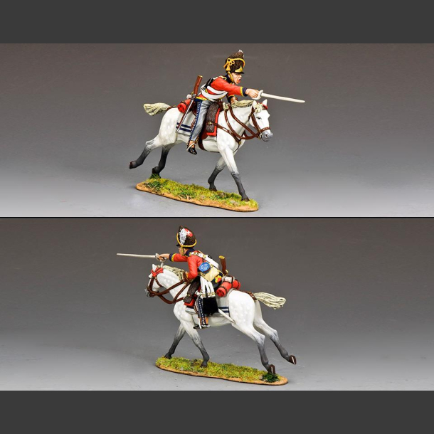 Scots Grey Charging w/Sword to the Front