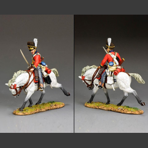 Scots Grey Charging w/Sword