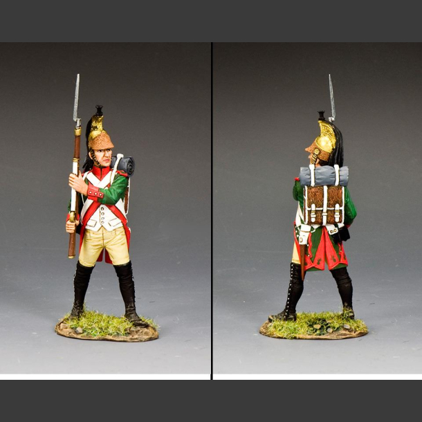 "Foot Dragoon Standing Ready"