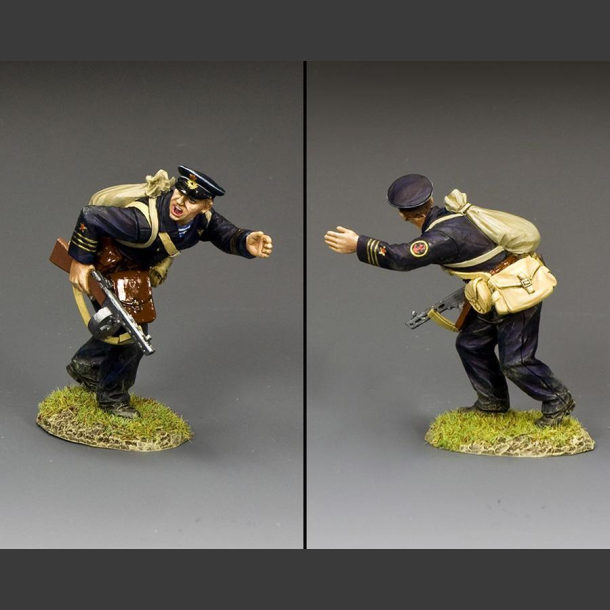 "Russias Naval Infantry - Petty Officer Attacking"