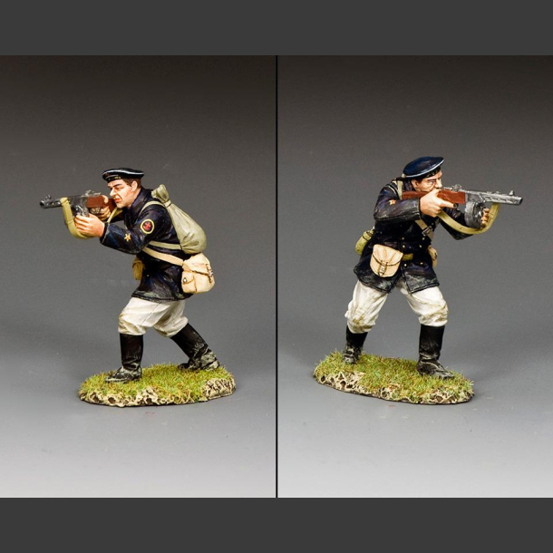 "Russias Naval Infantry - Standing Firing PPSH41"