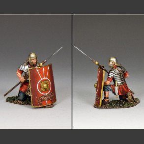 Roman Soldier Kneeling w/ Pilum