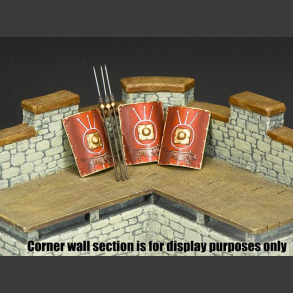 Roman Shields & Spears Set