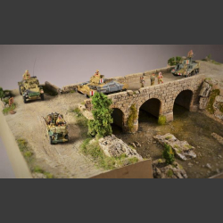 Italian bridge - diorama 