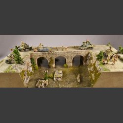 Italian bridge - diorama 