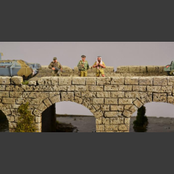 Italian bridge - diorama 
