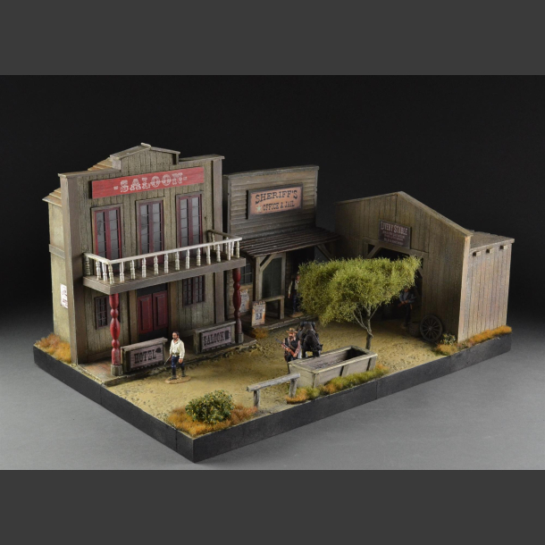 "Sourbank" Western town - Diorama