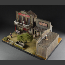 "Sourbank" Western town - Diorama
