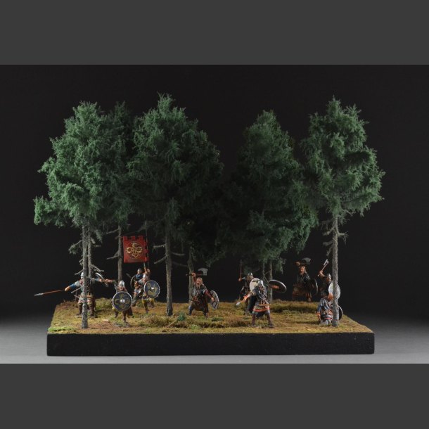Coniferous forest - diorama