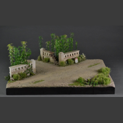 Road through the jungle - Diorama