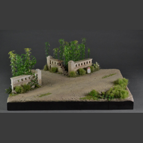 Road through the jungle - Diorama