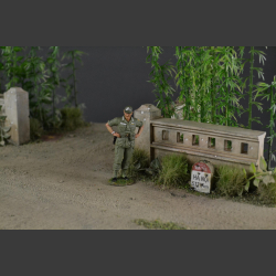 Road through the jungle - Diorama