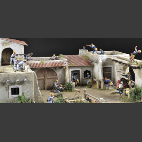 Durango Mexican Village - Diorama