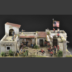 Durango Mexican Village - Diorama